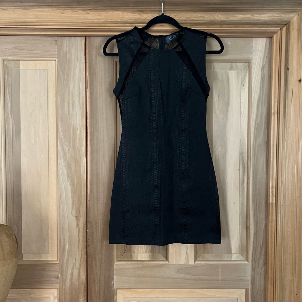 Aster Little Black Lace Dress